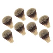 8x Shaving Brush Head Knots for Man Beard Shaver Handle
