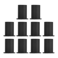 10Pcs Cable Routing Kit for Starlink Silicone Cable Feed Through Bushings,Wall Grommet for Starlink Ethernet Cable Black juoda