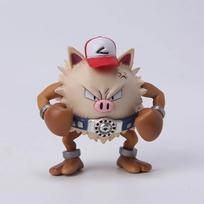 5.5cm/2.17in Anime Pokemon Figure Primeape Wearing A Hat Action Figures Pvc Collection Model Toys for Children Gifts