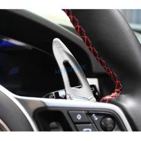 For Porsche Macan Cayenne Panamera 718 Boxster Cayman Spyder Aluminum Steering Wheel Paddle Shifter Extension Silver Accessories