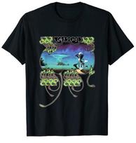 Yes songs Yes Band Shirt Black Cotton Short Sleeve Unisex All Size S-5XL Unisex T-Shirt XL