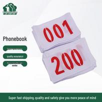 Sports Event Number Bibs