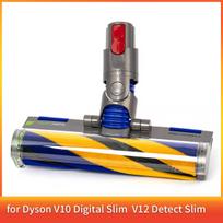 Valymo volelio galvutė Dyson V10 Digital Slim, V12 Detect Slim valytuvams, su žaliais LED indikatoriais, kilimams ir plytelėms