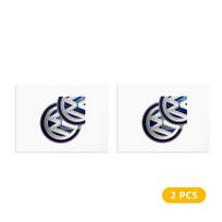 3D Metalinis Automobilio Emblema Logotipas Dekoratyvinės Lipdukai Ženklelis Lipdukas Interjero Stilius Volkswagen VW Golf 4 7 MK3 4 7 Touran Polo Passat