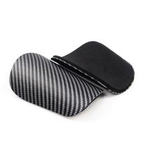 Carbon Pattern Football Shin Guards for Kids & Adults - Imitation Carbon Fiber, Mini Insert Type