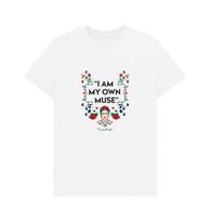 PREMIUM OFFICIAL Frida Kahlo Frida Kahlo Muse White T-Shirt 2XL