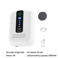 Portable Aquarium Air Pumps,Adjustable Aquarium Aerator Powerful Quiet Oxygen Aerator Pumps for Fish Tanks 40/70Hours