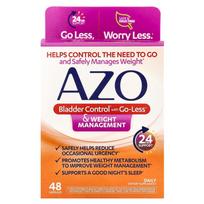 Azo Bladder Control Go-Less Weight Management Capsules, 48 Count 48 pcs - 1 ea
