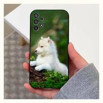 Cute Maltese Dog Phone For Samsung S25,S10,S20,S10,S21,S9,S24,S23,Ultra,FE,Plus,Lite,Soft Silicone Black Cover SamsungS21ULTRA