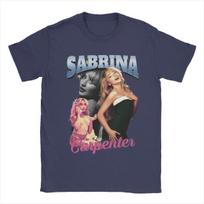 Fun Sabrina Carpenter Vintage 90s TShirts Men Crew Neck Cotton T Shirt Short Sleeve Tee Shirt Birthday Gift Clothes S