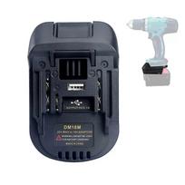 Dewalt Dcb Milwaukee M18 18v/20v Ličio Baterijos Keitiklis Adapteris Į Makita 18v