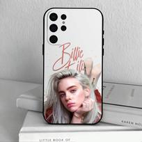 Singer B-Billie E-Eilish-H Phone Case For Samsung S25,24,23,22,30,21,10,9,Ultra,Plus,Lite,FE,4,5 G Soft Black Case Samsung S26Plus