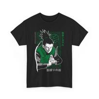 Shikamaru Nara Shirt Naruto Shippuden Itachi Anime Unisex Tee T-Shirt Men Fashion Japanese Anime Crew Neck Women Short Sleeve... S įvairiaspalvis