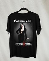 New Cristina Scabbia Lacuna Coil Album Band Gift For Fan S to 5XL T shirt QT785 Unisex T-Shirt XXL