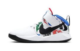 Nike Team Hustle D 9 Kids' Basketball Shoes Pre School CW5816-100 28