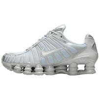 Nike  Shox TL Pure Platinum/Smoke Grey/Metallic Silver Women Sneakers Blue IO1912-043 37.5