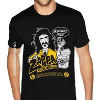 Frank Zappa Shirt Oversized For Men's Black Graphic T-Shirts Printed T Shirt Cotton Men T Shirts Printed Retro S įvairiaspalvis