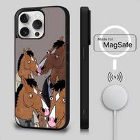 Cool B-Bojack H-Horseman Phone Case For iPhone 16,15,14,13,12,11,Pro,Max,Plus,Mini,SE4,E Magnetic Magsafe Wireless Charging iPhone14promax
