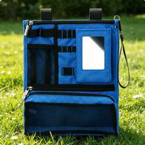 Golf Vehicle Organizer Bag Versatile Push Cart Storage Multiple Pockets for Golfers,