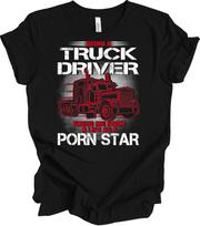Funny Truck Driver Shirt Being A Trucker Saved Me Gift for Long Haul Driver S