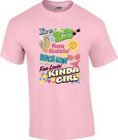 I'm A Flip Flop Wearin Sun Bathin Beach Goin Fun Lovin Kinda Girl T-Shirt M