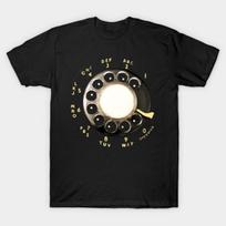 Vintage Rotary Phone T Shirt Retro Old School Telephone Graphic Tee XXXL