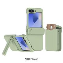 CAXITON Samsung Z Flip 7 Foldable Wallet Phone Case with Card Holder