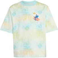 Adidas Originals X Disney Lilo & Stitch Tie-Dye Print Sports T-Shirt Men Tops KY1415 128