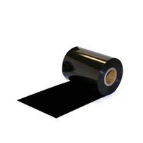 OKI Compatible RoHS Certified Thermal Transfer Ribbon PLA 80X300mm 24mm Konica Minolta Zebra Printers TTR Labels Free (Black,Wax Resin ribbons:80mmx300m) juoda