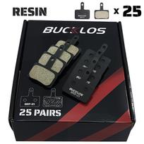 25 Pairs BUCKLOS Disc Brake Pads for SHIMANO B01S B05S Ceramic Resin Bicycle Hydraulic Brake Pads Road Mountain Bike Brake Pads Resin