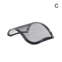 1PC Garden Grass Trimmer Safety Helmet Hat with Full Face Mesh Protective Mask for Logging Brush Cutter Forestry Protection C