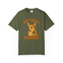 Funny Corgi T-Shirt, Not Today Human Tee, Cute corgi Lover Gift, Unisex T-Shirt, XL
