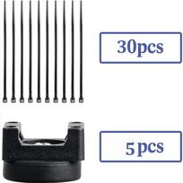 22/31/43mm Zip Tie Mount Multipurpose Magnetic Cable Holder Cable Tie Mount Magnets Magnetic Wire Management Bases Heavy Duty D22mm
