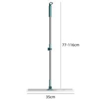 Long Handle Silicone Floor Squeegee Quick Cleaning Floor Wiper Squeegee Magic Broom  Kitchen 35cm