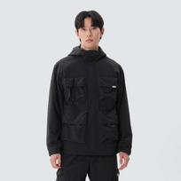 [Snowpeak] Campul Utility Windbreaker Dark Charcoal (S25SMCWB10) 105
