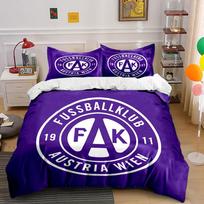 Purple Austria Wien Bedding Set Bedding Duvet Cover Set Duvet Cover Pillowcases  (1 * Duvet Cover 2 * Pillowcases, without duvet insert) 135x200cm white