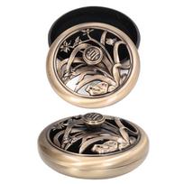Bronze Retro Coil Incense Censer  Buddha space daily incense placement Orchid