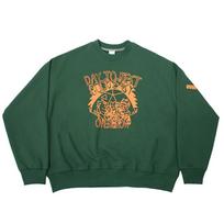 Overgrow Camping Easy Semi-Overfit Sweatshirt [Green] Green/Free