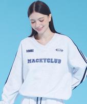 Mackie Club String Sweatshirt Light Grey F