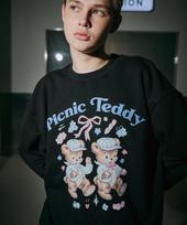 Compagno Dtp Picnic Teddy Sweatshirt Black Black/M