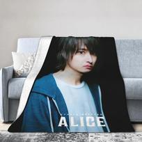 Ann Alices in Borderland Plush Blanket Kids Adult Flannel Throw Blanket For Home Decor Super Soft Design Quality Bedspread Gift Size: 75*100cm, Weight: 230 GSM