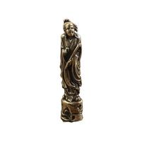Carved Buddha Sculpture Copper Crafts Buddha Miniatures Buddha Pendant Accessories  Living Room style 3