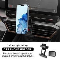 For Seat Leon MK4 Cupra Leon Cupra Formentor 2020 2021 2022 2023 2024 2025 Car Gravity Magnetic Phone Holder Bracket GPS Stand Magnetic style