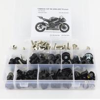 Fit For Yamaha YZF R6 YZFR6 YZF-R6 2006 2007 Full Fairing Bolts Kit Motorcycle Fairing Clips Speed Nuts Side Covering Bolts sidabras