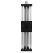 Screw Slide Linear Table Aluminum Alloy 3D Printer Engraving Machine   2mm BlackCelsiusSilver black
