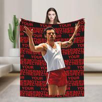 Respect Your Mother Baby Harrys Styles Together, Together Tour Flannel Blanket Warm Bedding Throws for Bedspread Sofa Bed Cover Size: 75*100cm, Weight: 230 GSM