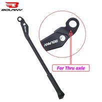 Bolany Adjustable MTB Bicycle Kickstand Parking Rack Support Stand Cycling Parts Bike Holder For Thru-axle Quick Release Frames Thru axle