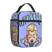 Bestselling Cody Rhodes Whoooa Art Kawaii Cooler Lunch Bag Elementary School Meal Prep Bag One Size gray