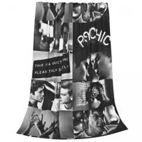 The Vampire Diaries Damon Salvatore Blanket Flannel Funny Warm Throw Blankets for Bedspread Spring/Autumn Size: 75*100cm, Weight: 230 GSM
