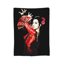 Lola Flores If you want me to go comics Blanket Cover Legend Flannel Throw Blankets Bedding Couch Ultra-Soft Warm Bedsprea Size: 75*100cm, Weight: 230 GSM